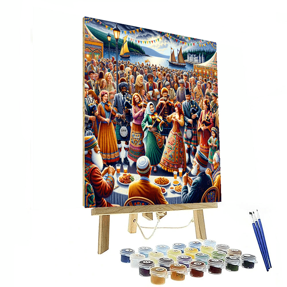 Celtic Festival - Canada Numbered Painting Kits