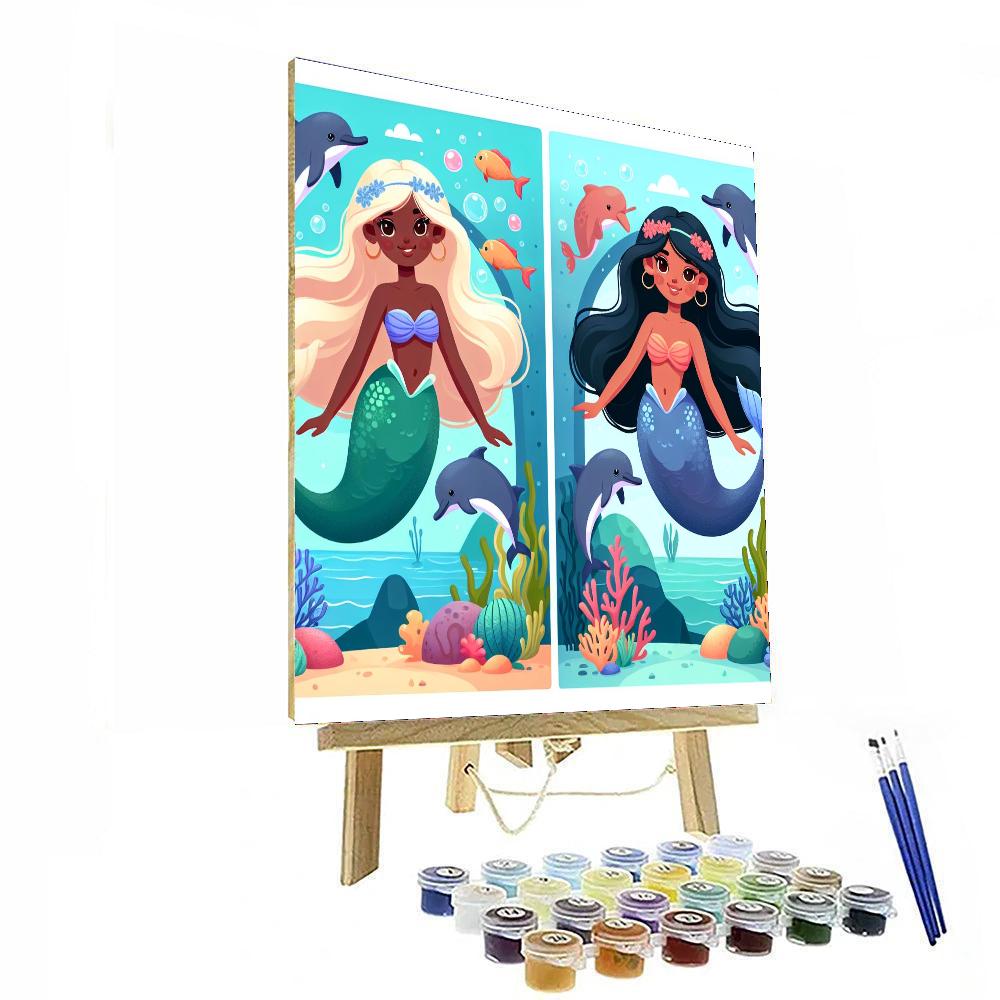 Mermaid Lagoon Mysteries Paint By Numbers