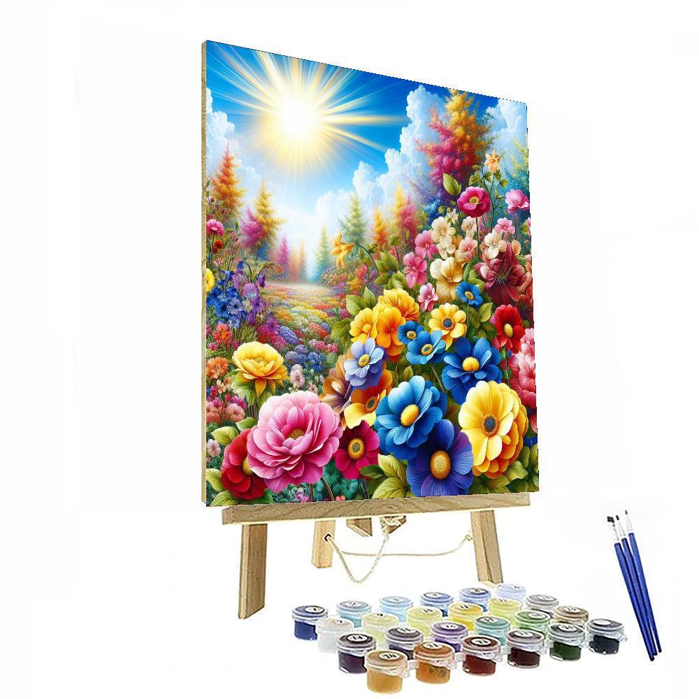 Lively Spring Fling - DIY Painting By Numbers Kit – Artistry Rack