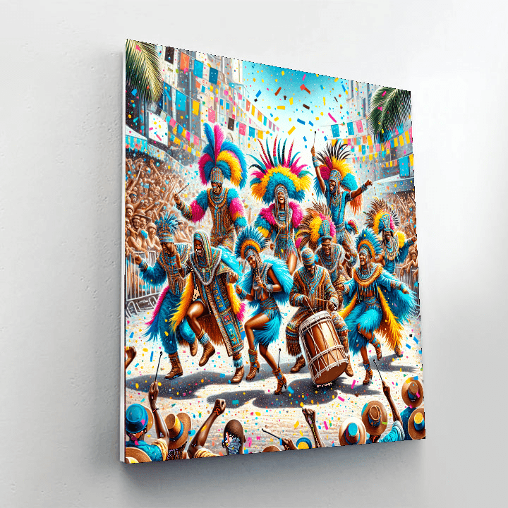 Junkanoo Festival - Nassau, Bahamas DIY Paint By Numbers