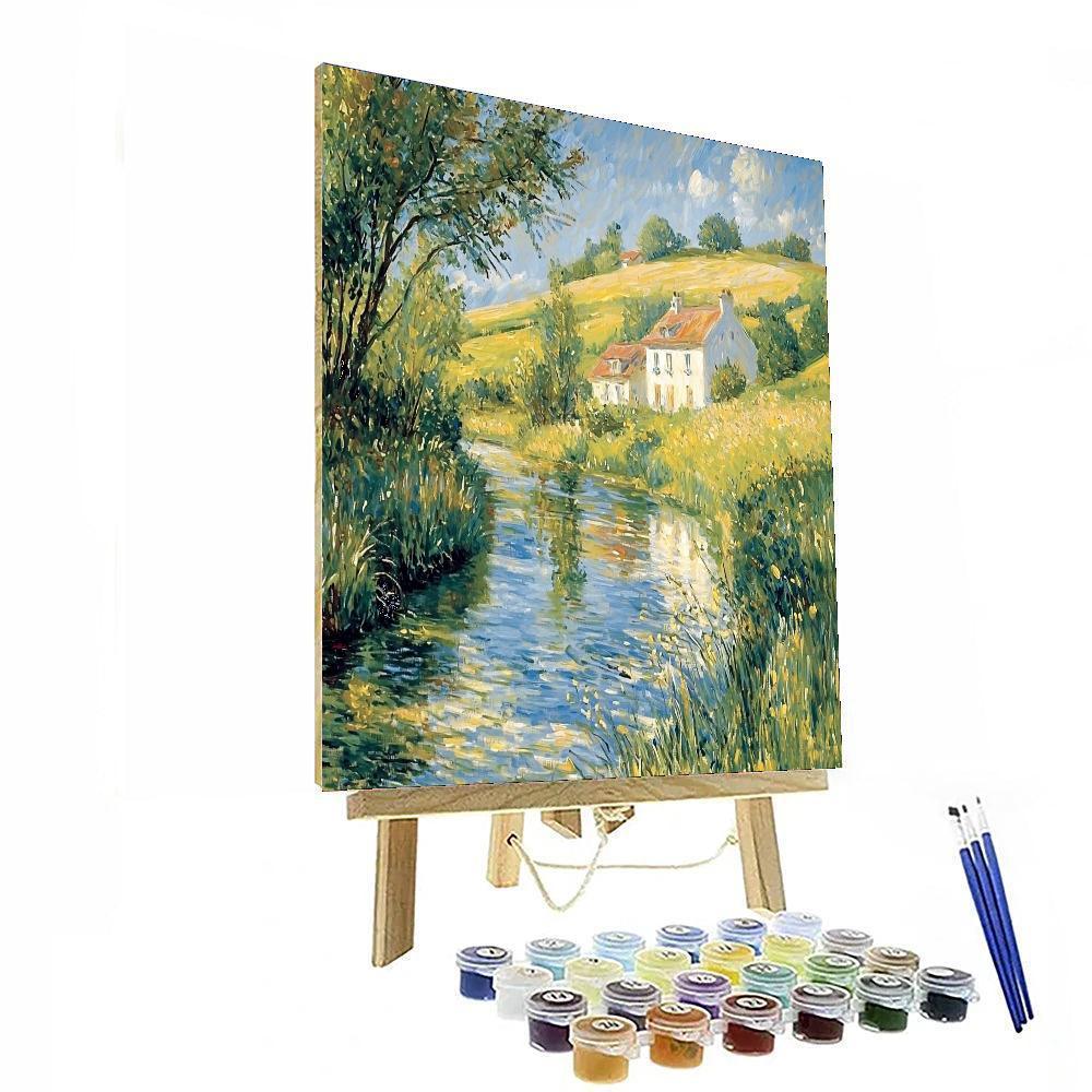 Pierre-Auguste Renoir Inspired Pastoral Scenes Of Renoir  DIY Paint By Numbers