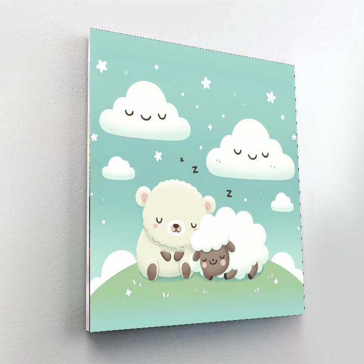 Cuddle Cloudland Paint By Numbers Kits