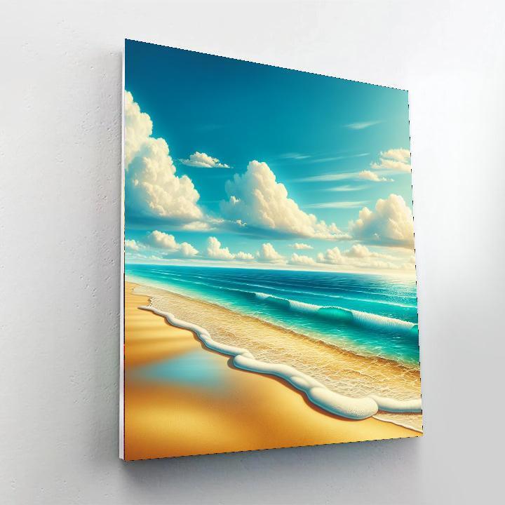 Exquisite Seaside Escape Numbered Painting Kits