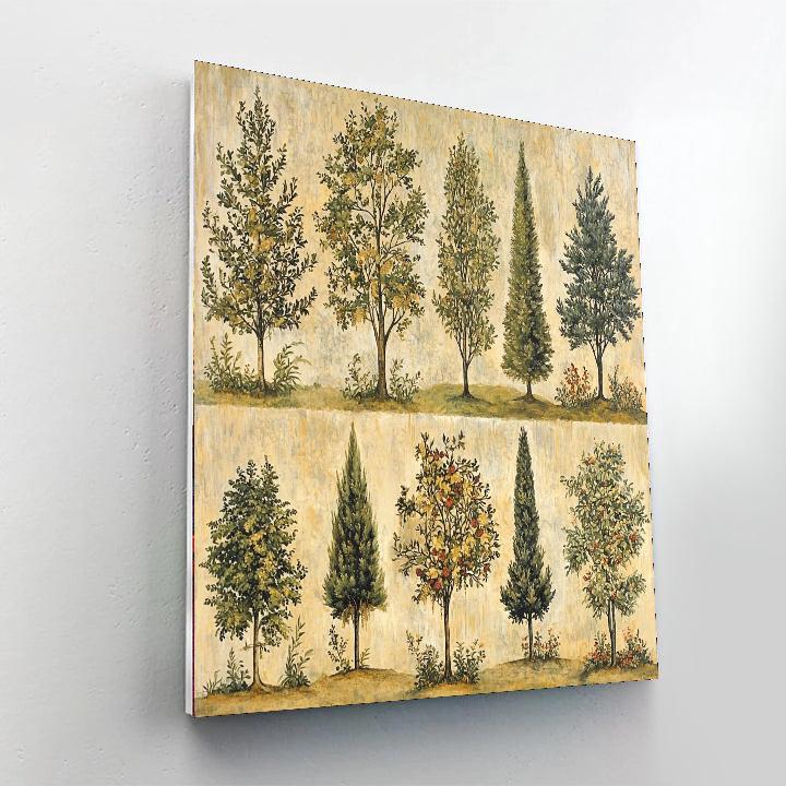 Leonardo Da Vinci Inspired The Essence Of Trees  Paint By Numbers Art