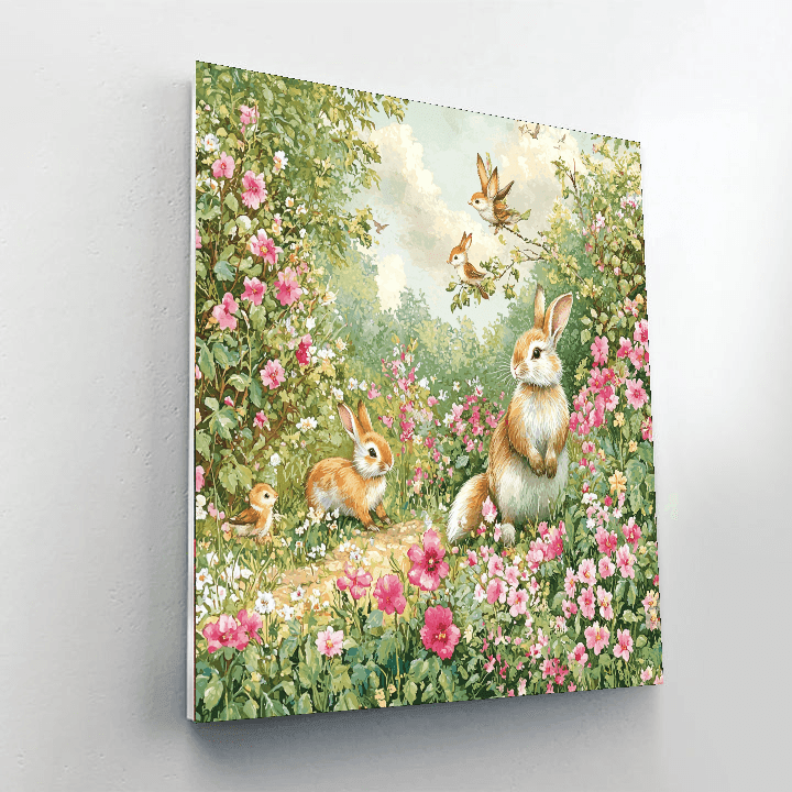 Beatrix Potter Inspired Eloquent Animals  Paint By Numbers Kits