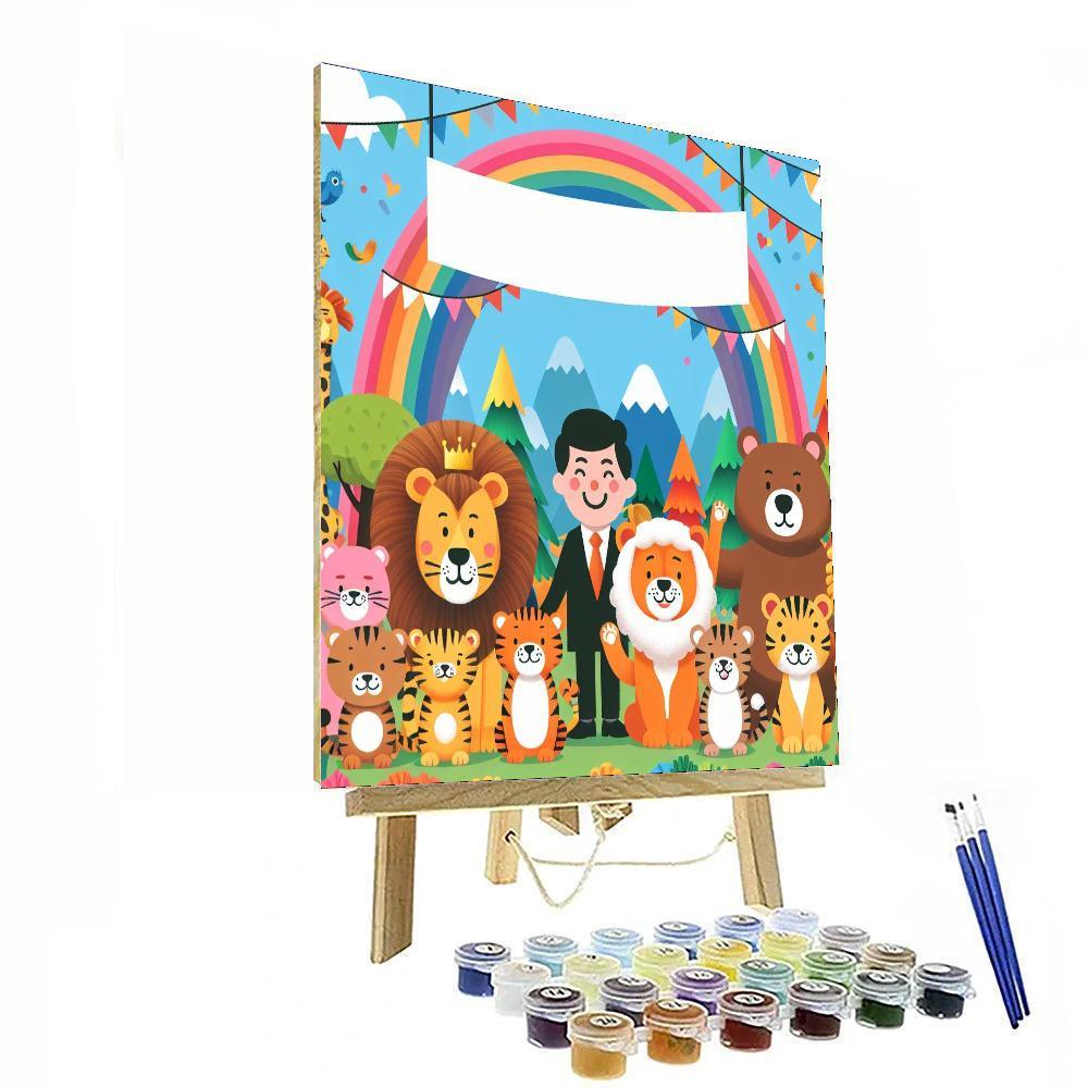 Animal Kingdom Party Paint By Numbers