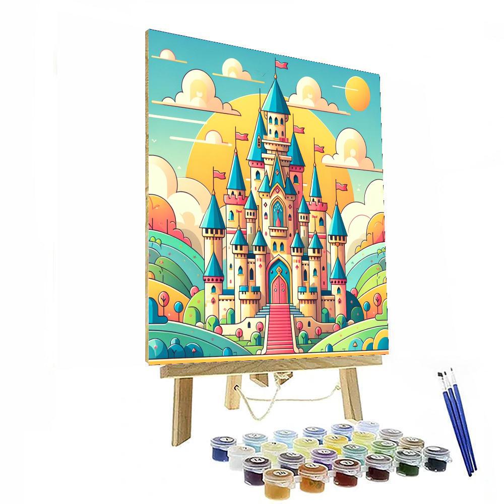 Enchanted Castle Tour Numbered Painting Kits