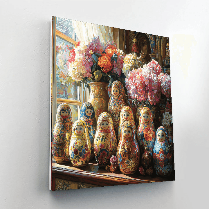 Matryoshka Museum DIY Paint By Numbers