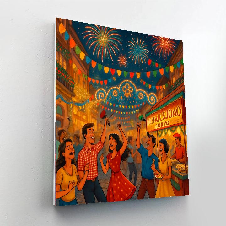 Fiesta De São João - Portugal DIY Paint By Numbers