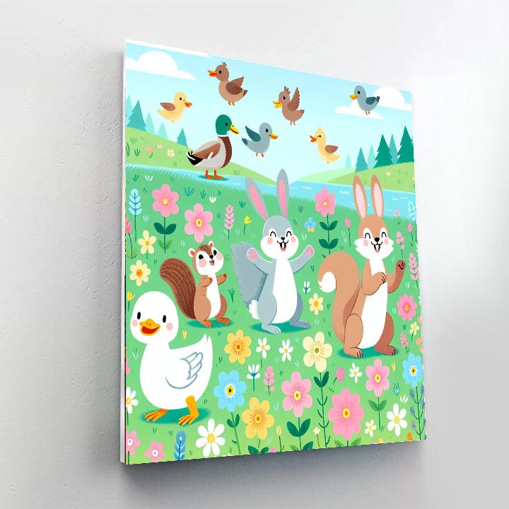 Springtime Celebration Paint By Color