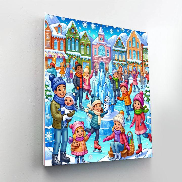 The Carnival Of Quebec Paint By Color