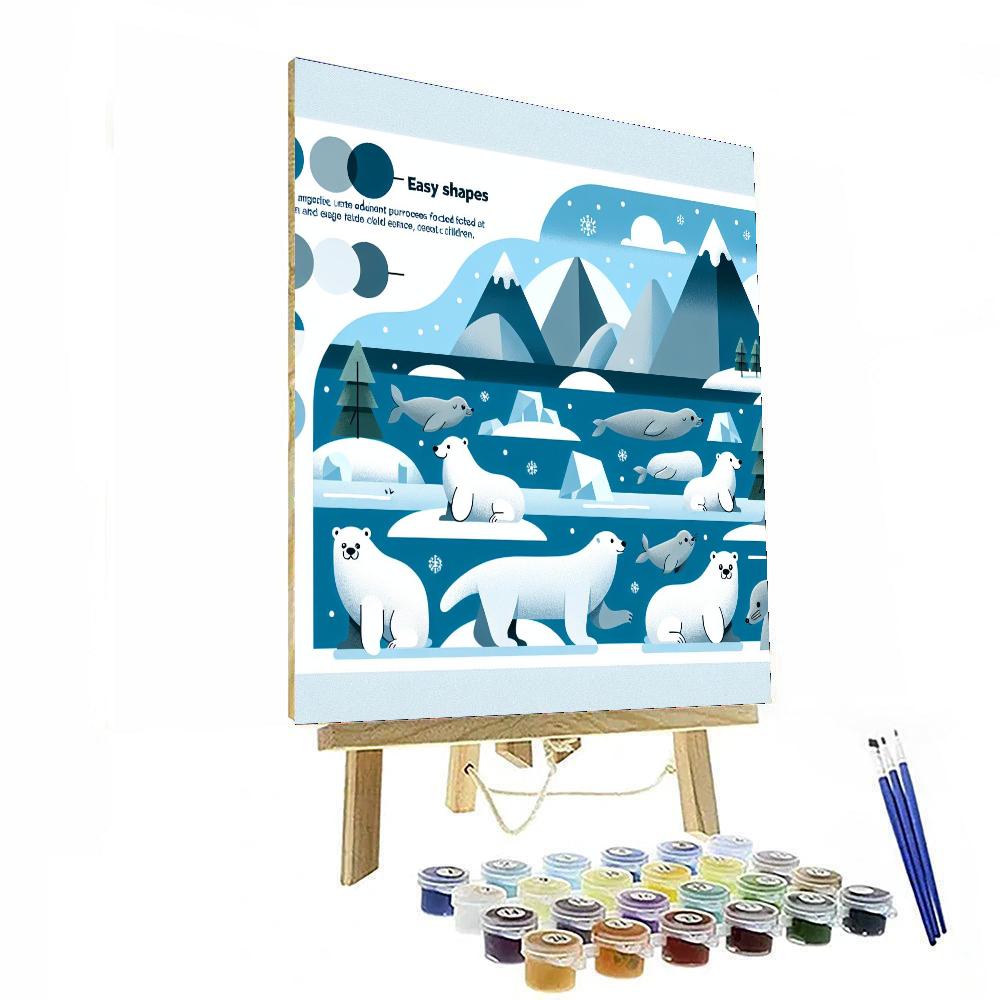 Artic Wildlife Adventure Paint By Number