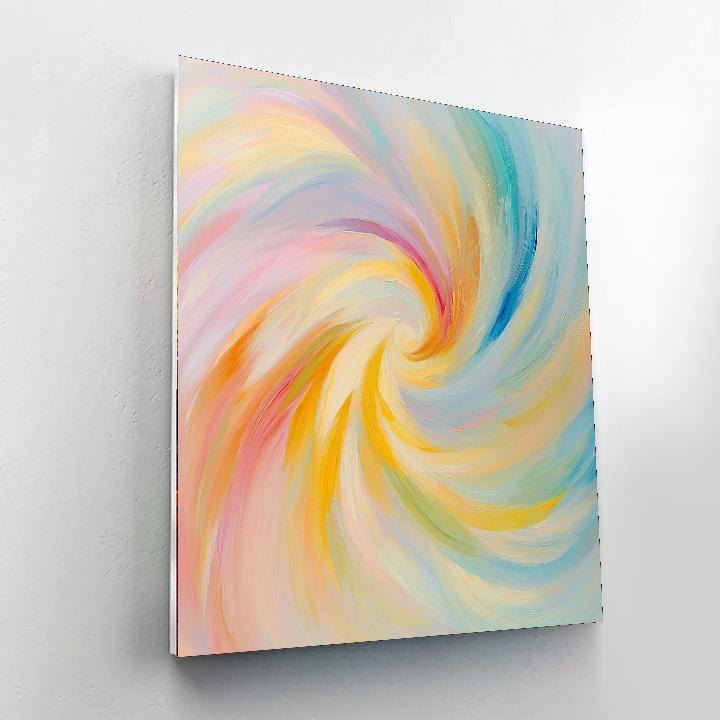 Edgar Degas Inspired Infinite Whirl  Painting Number Kit