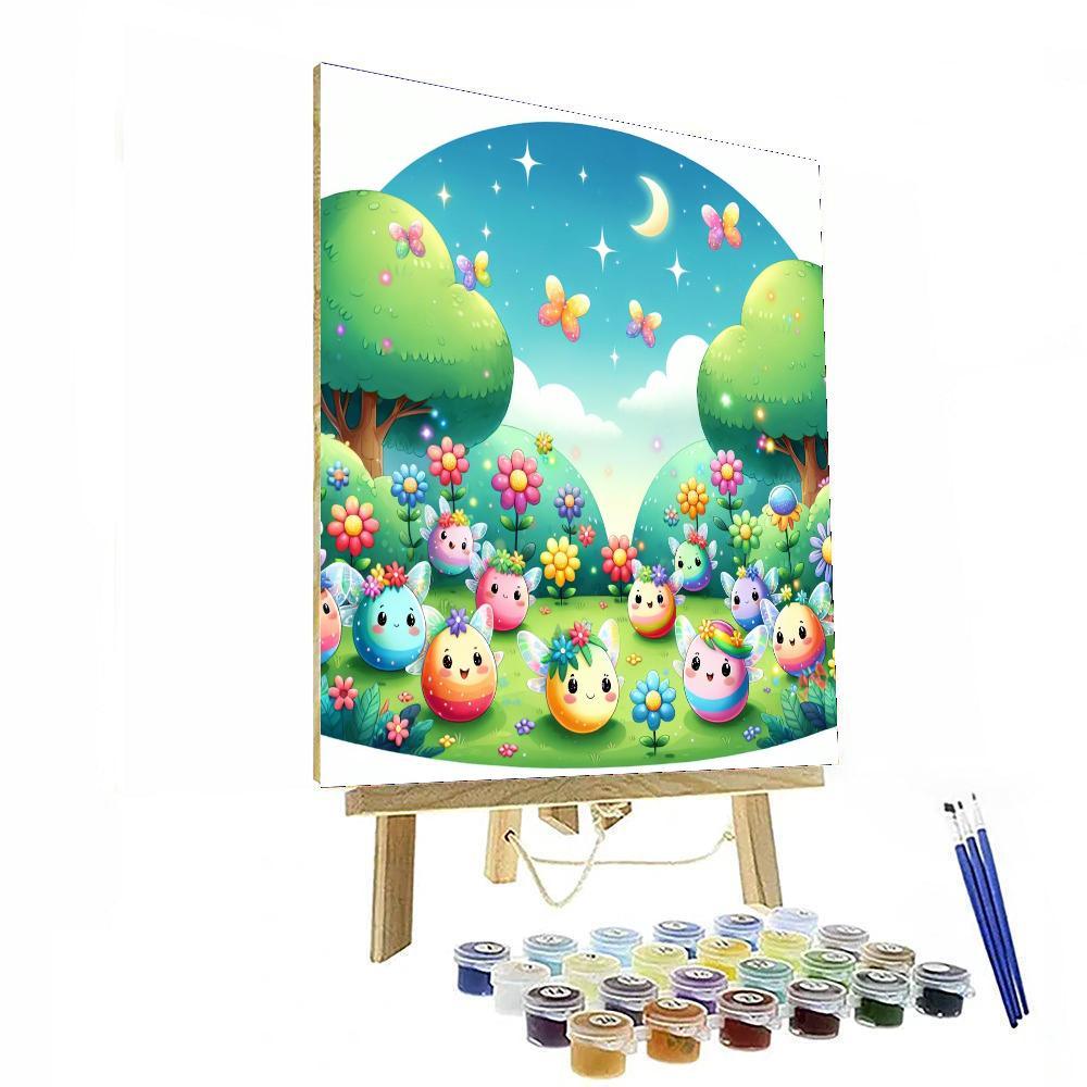 Friendly Fairyland Painting Number Kit