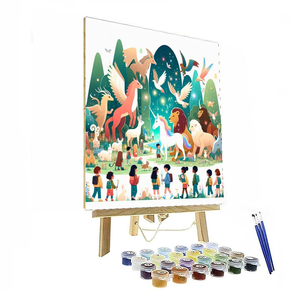 Fantasy Realm Expedition Painting Number Kit