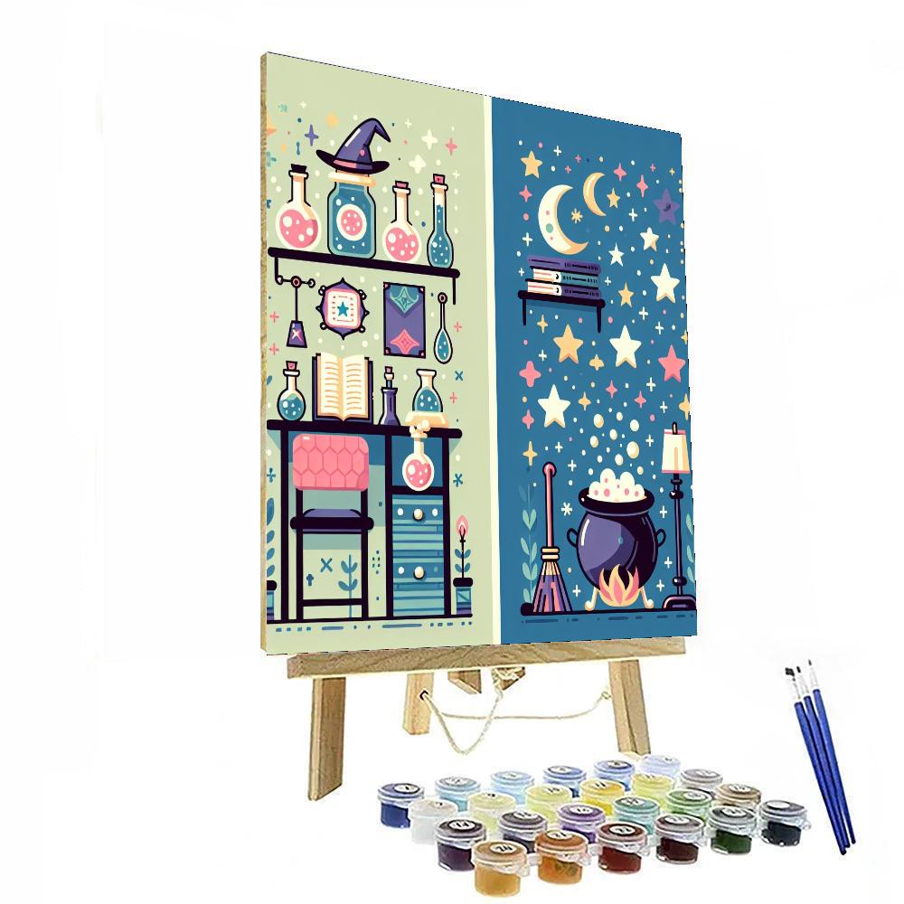 Wizard Workshop Paint By Numbers Art