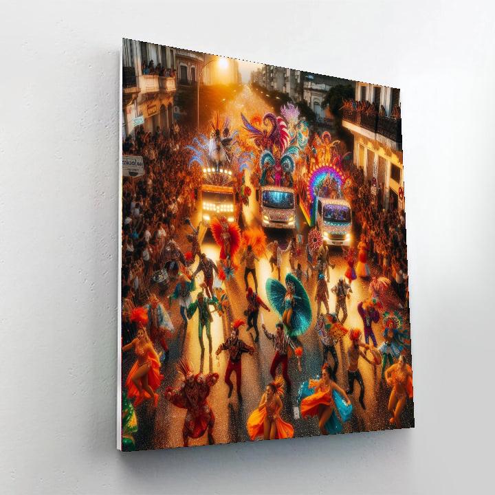 Río Carnaval - Uruguay Paint By Number