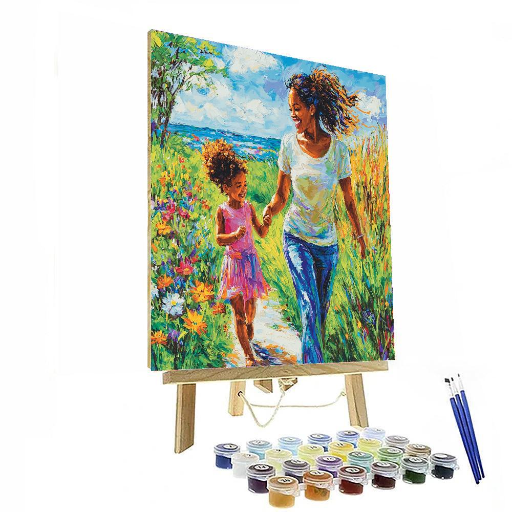 A Stroll In The Park Paint By Number