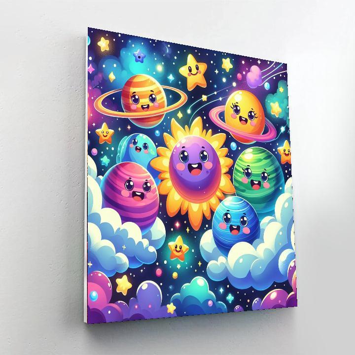 Giggle Galaxy Numbered Painting Kits