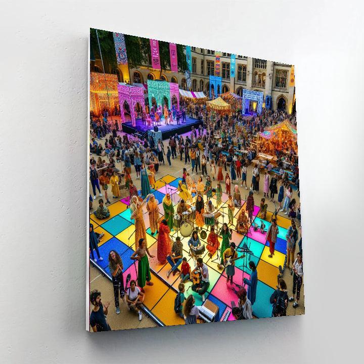 Harvard University Square’s Festival Of Arts And Ideas Paint By Numbers Kits
