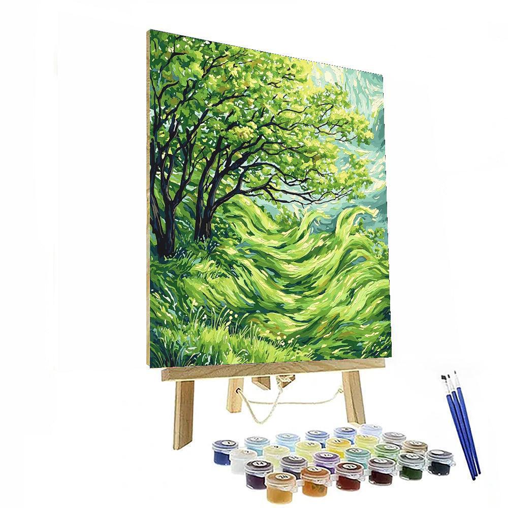 Edgar Degas Inspired Harmonic Winds  DIY Paint By Numbers