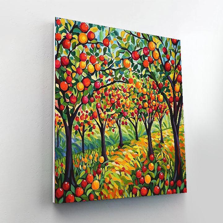 Henri Matisse Inspired Luminous Orchard  Painting By Numbers Kit
