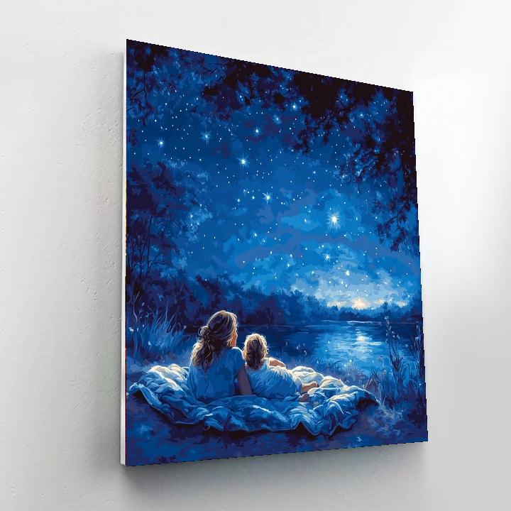 Laughter Under The Stars Painting By Numbers Kit