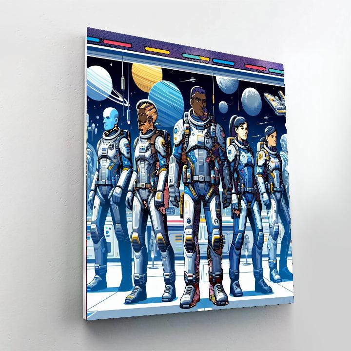 Rocket Rangers Paint By Numbers