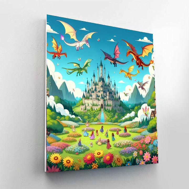 Journey Through Enchantment Paint By Numbers Art