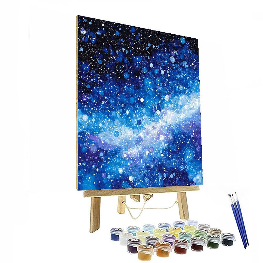Georges Seurat Inspired Serenity Of Stardust  Numbered Painting Kits