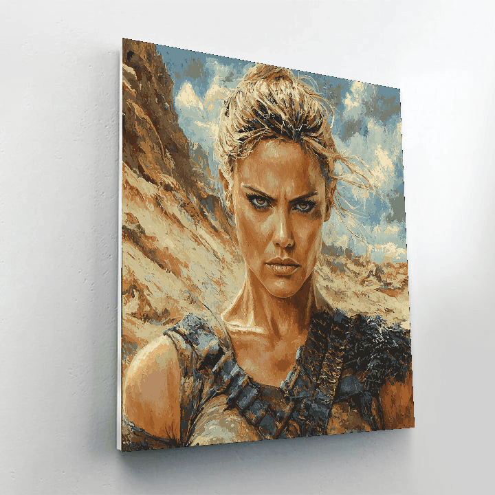 Charlize Theron: The Unstoppable Force Of Furiosa Paint By Color