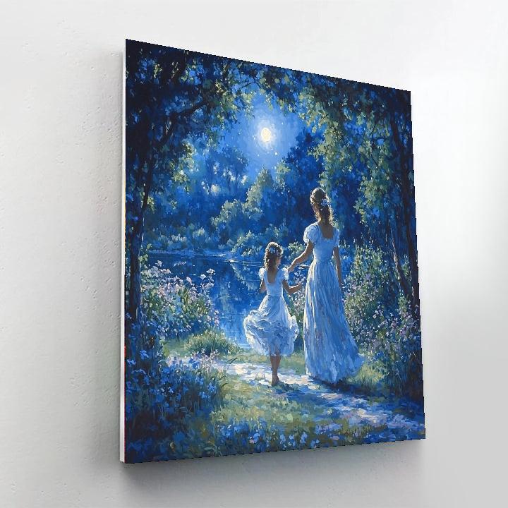 Moonlit Sonata Number Painting