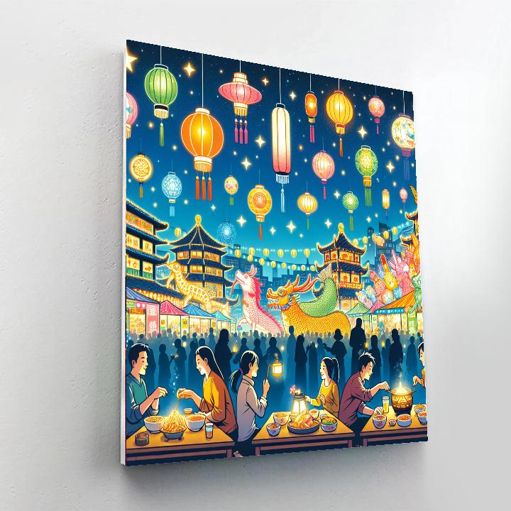 Taiwan Lantern Festival - Taichung Painting Number Kit