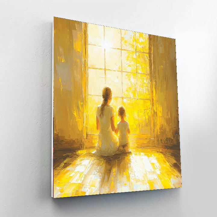 Rays Of Motherly Love Paint By Number