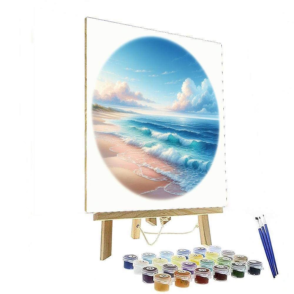 Sunlit Seaside Escape Paint By Number