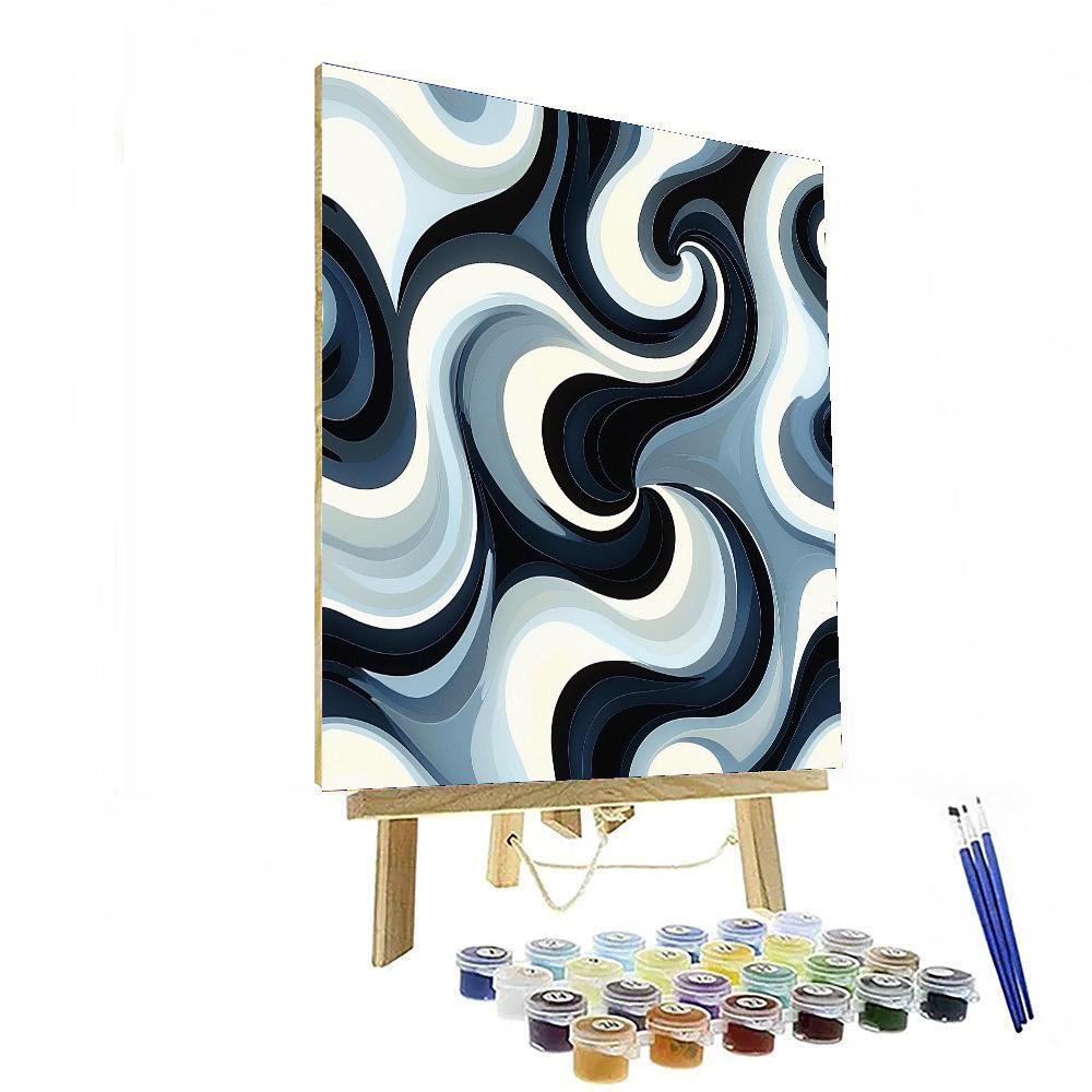 M.C. Escher Inspired Infinite Whirls  Paint By Numbers