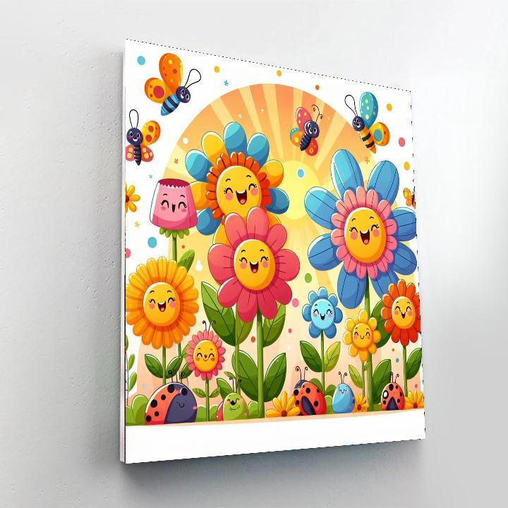 Gigantic Gardens Painting By Numbers Kit
