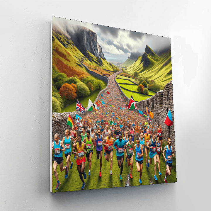 Great Wall Marathon - China Paint By Numbers