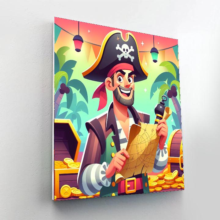 Mischievous Pirate Paint By Numbers Kits