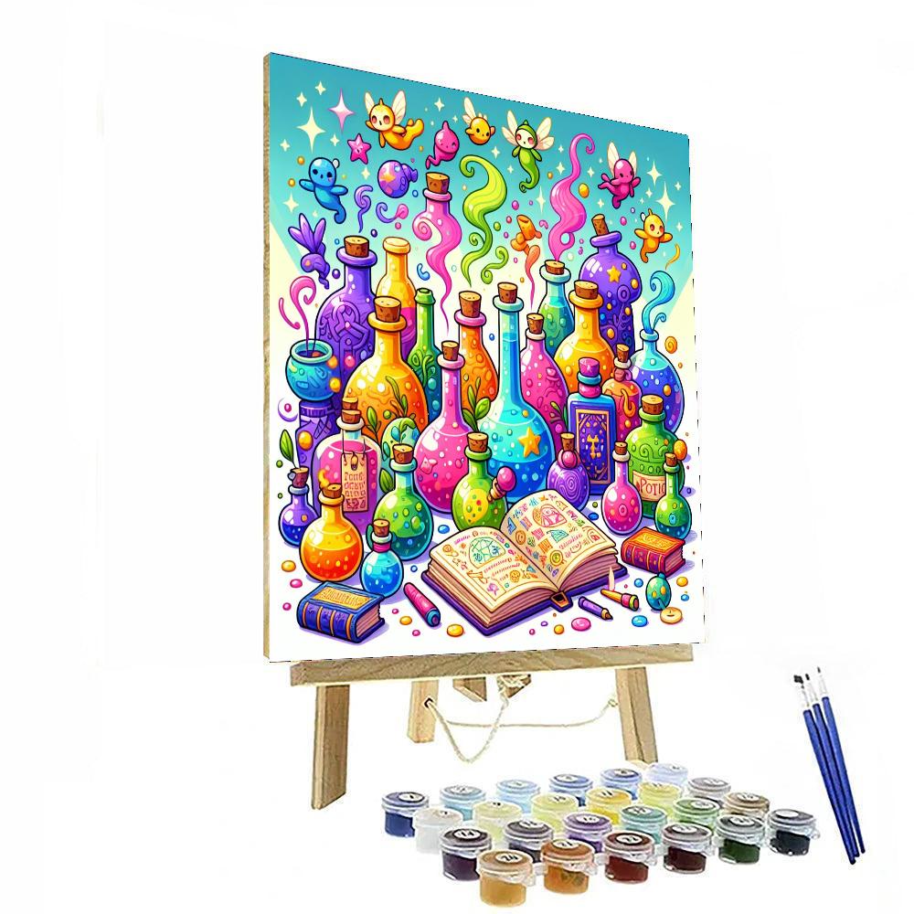 Magic Potion Adventure Number Painting