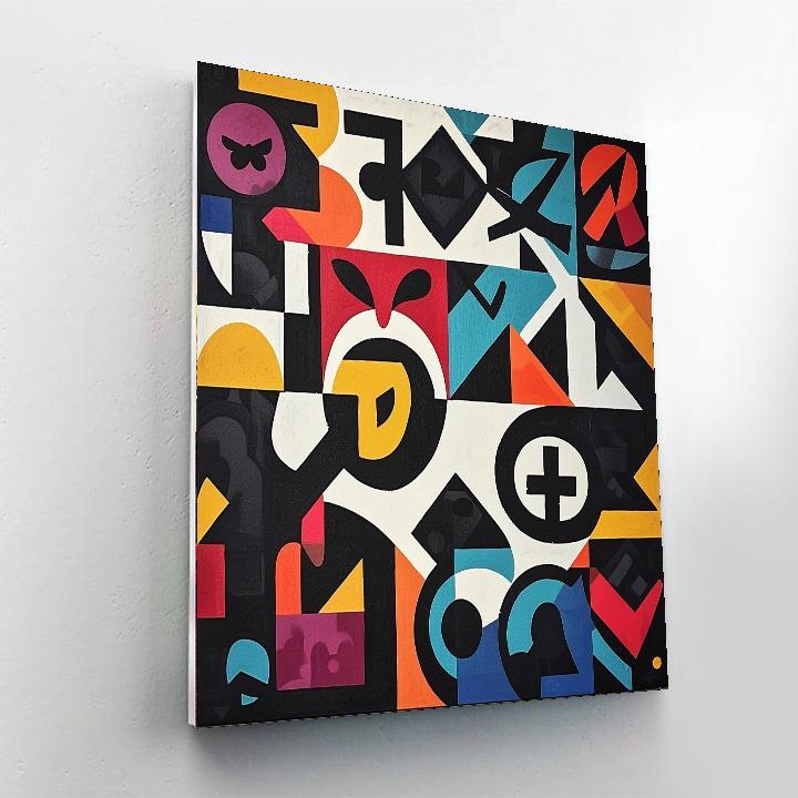 Banksy Inspired Symbols Of Resistance  Painting By Numbers Kit