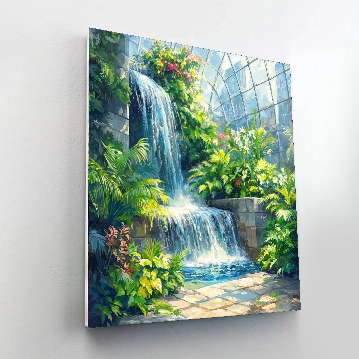 The Cloud Forest Dome - Singapore Paint By Color