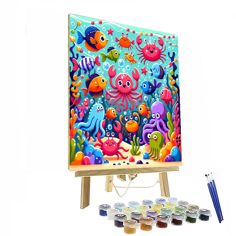 Under The Sea Festival Numbered Painting Kits