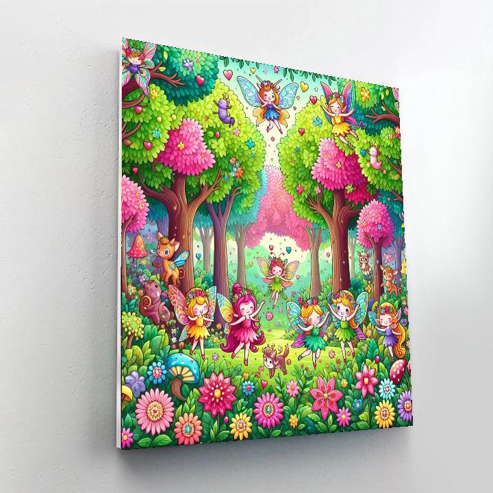 Magical Forest Exploration Paint By Numbers