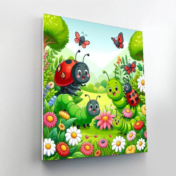 Friendly Bug Explorers Paint By Numbers Kits