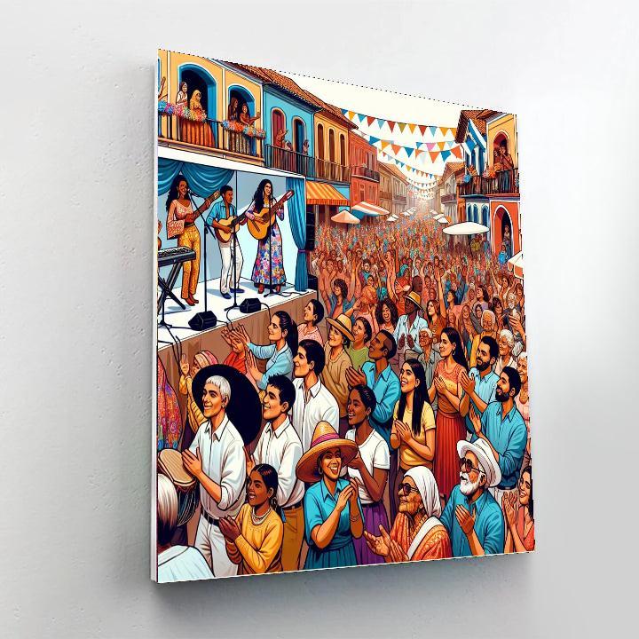 Fiesta De La Musique Paint By Number