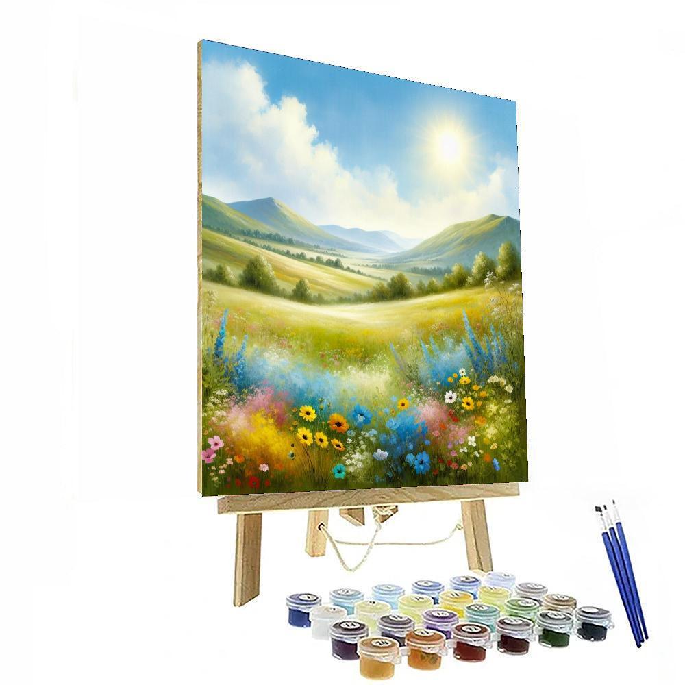 Sunny Countryside Bliss DIY Paint By Numbers