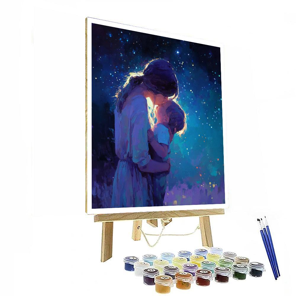 Kisses In The Moonlight Paint By Color