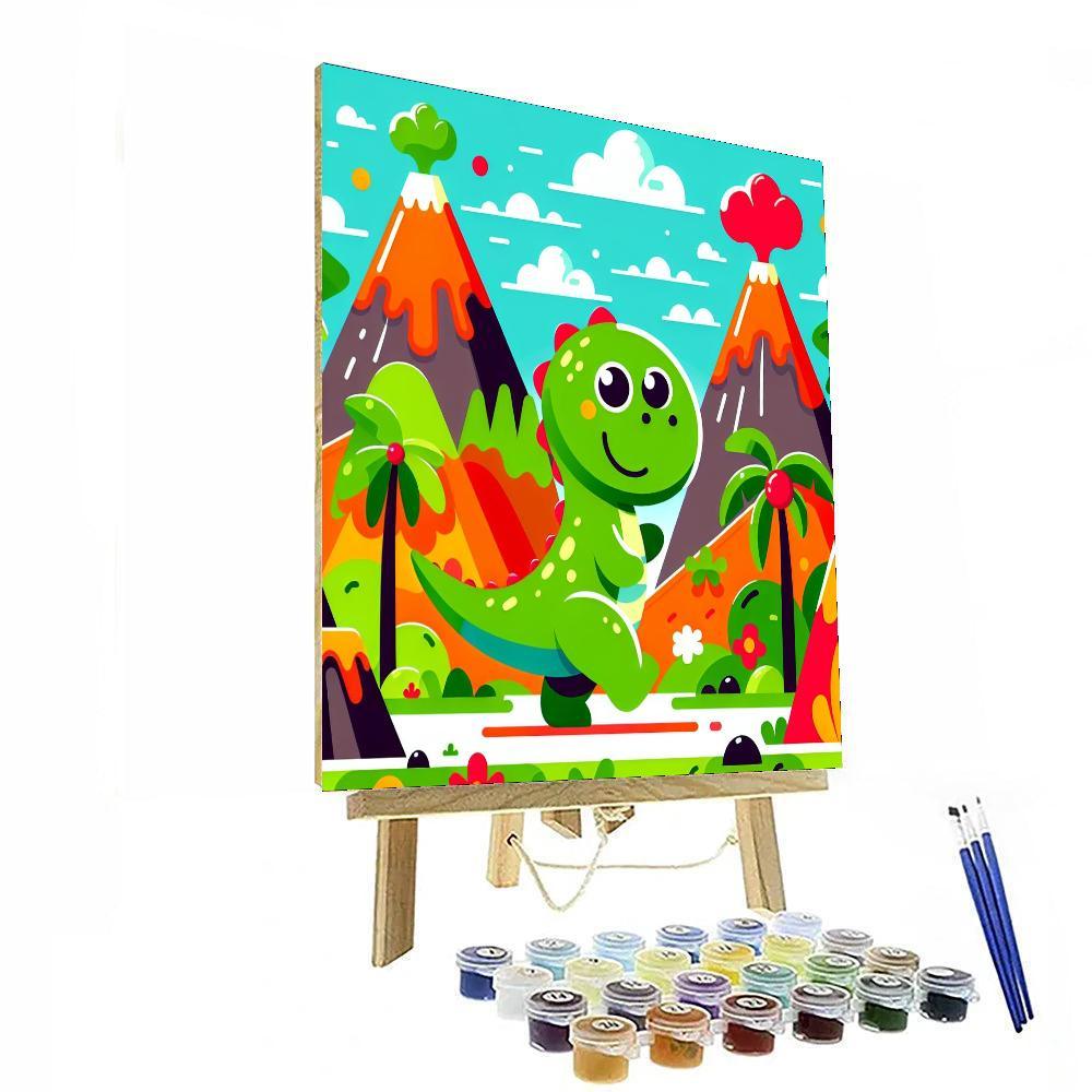 Dinosaur Explorer Quest Paint By Number