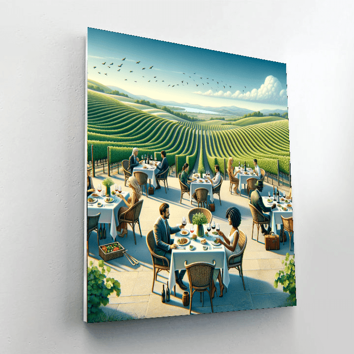 Napa Valley Wine Festival - Napa Valley Paint By Color